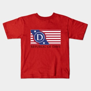 REPUBLIC OF DAVE Kids T-Shirt